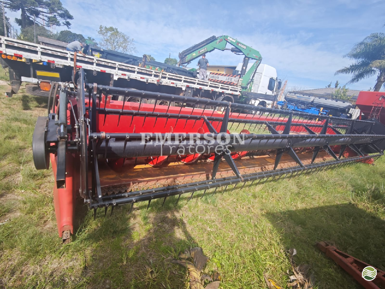PLATAFORMA COLHEITADEIRA CASE TERRAFLEX 3020 Emerson Tratores PONTA GROSSA PARANÁ PR